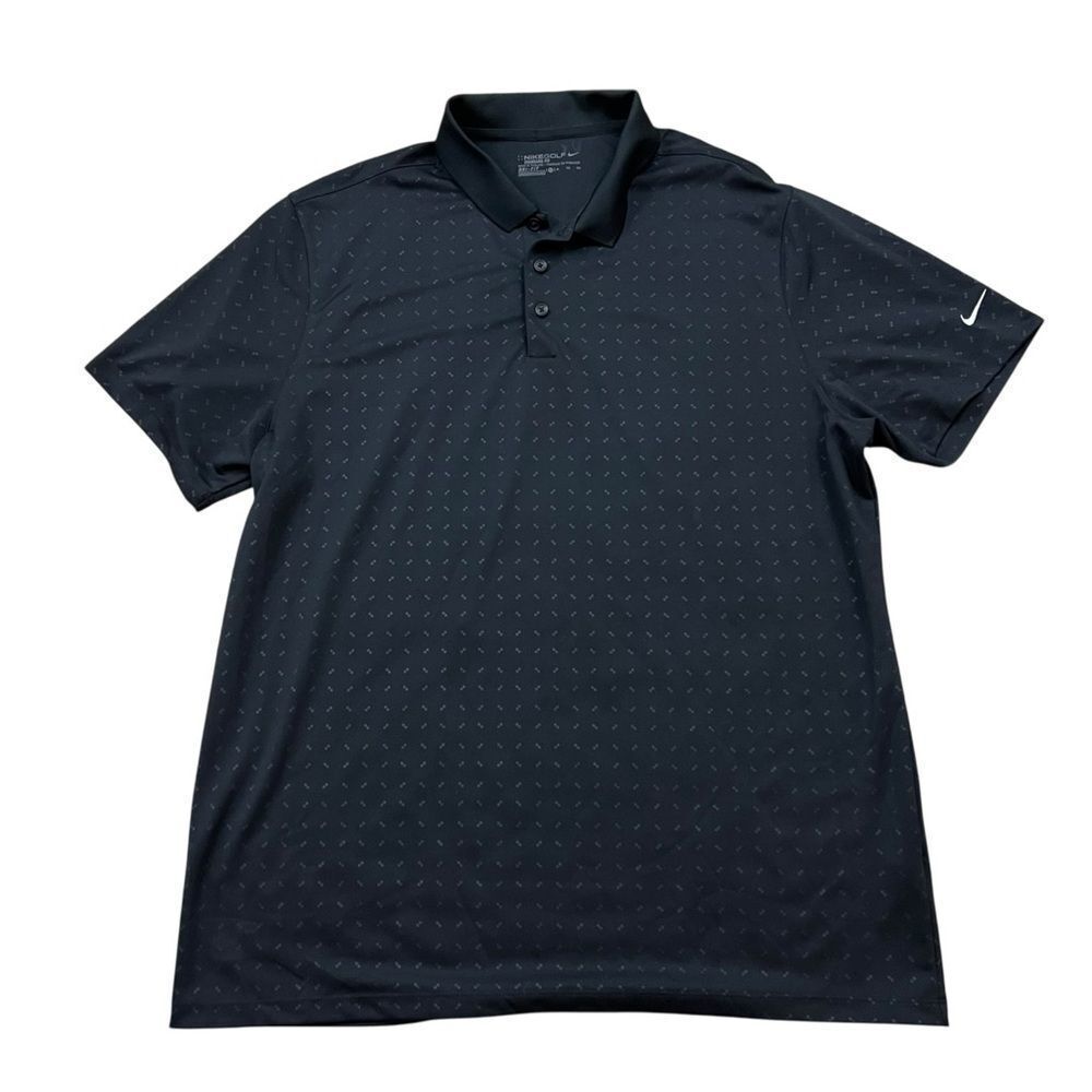 Nike Dri Fit Micro Print Performance Golf Polo Men's XL